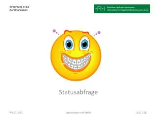 statusabfrage
