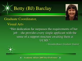 Betty (BJ) Barclay