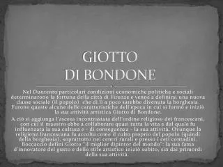 giotto di bondone