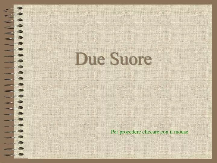 due suore