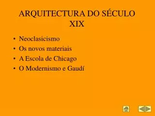 arquitectura do s culo xix