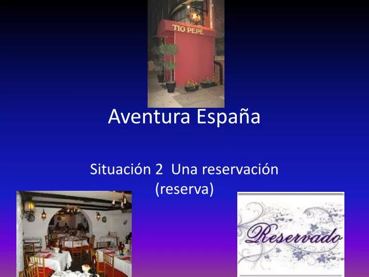 aventura espa a