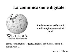 la comunicazione digitale