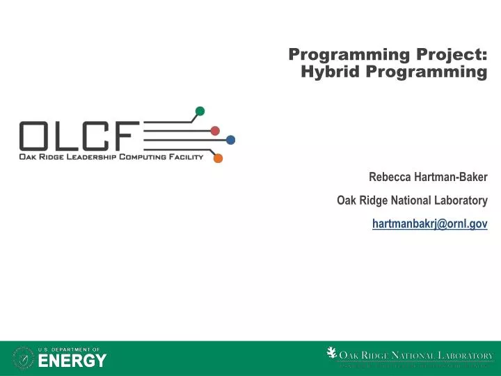 programming project hybrid programming