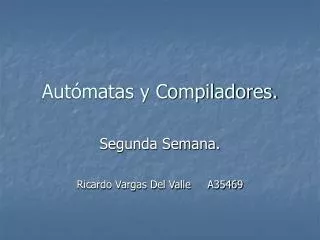 aut matas y compiladores