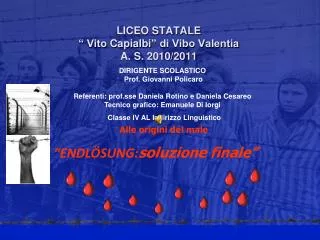 liceo statale vito capialbi di vibo valentia a s 2010 2011