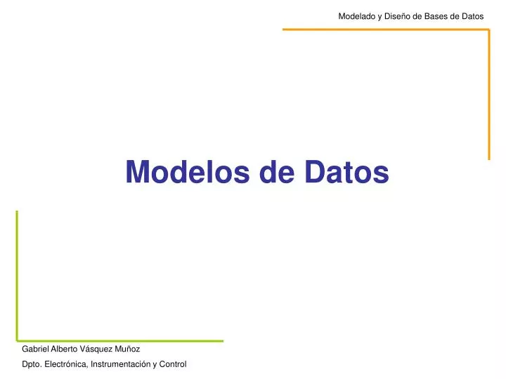 modelos de datos