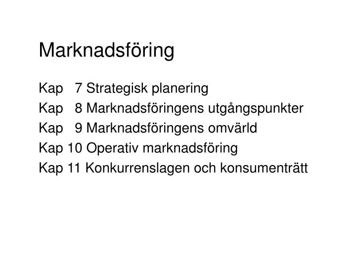 marknadsf ring