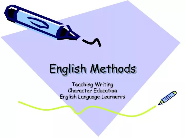english methods
