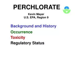 PERCHLORATE