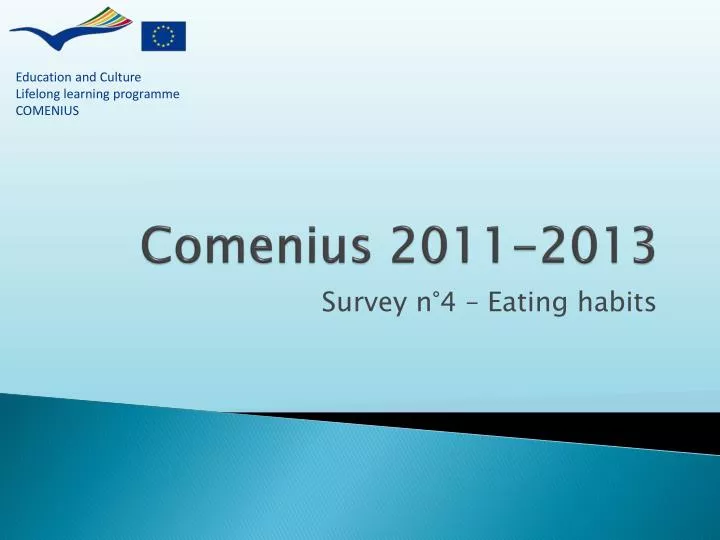 comenius 2011 2013