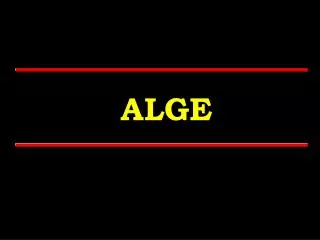 ALGE