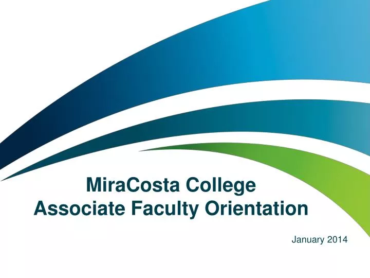 miracosta college associate faculty orientation