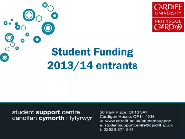 student funding 2013 14 entrants