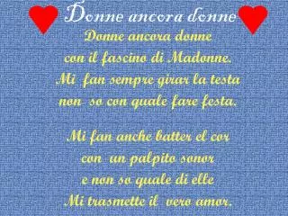 donne ancora donne ancora donne