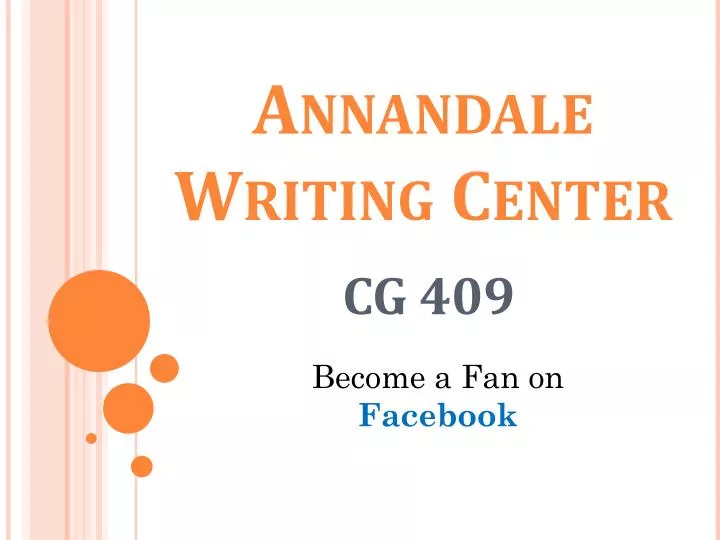 annandale writing center