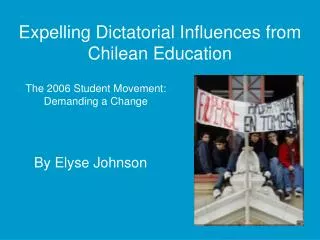 Expelling Dictatorial Influences from Chilean Education