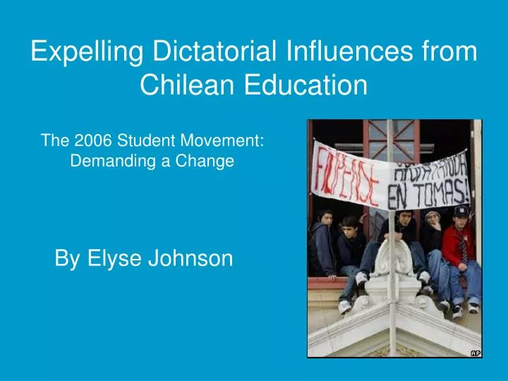expelling dictatorial influences from chilean education