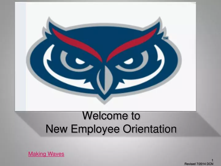 welcome to new employee orientation