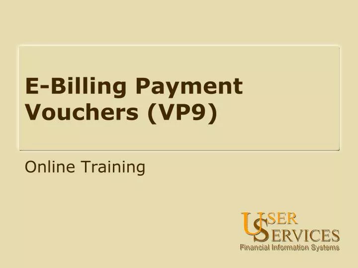 e billing payment vouchers vp9