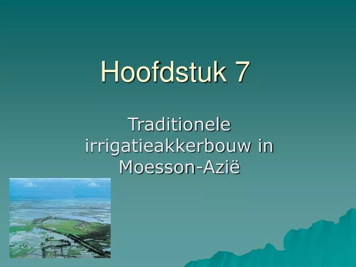 hoofdstuk 7