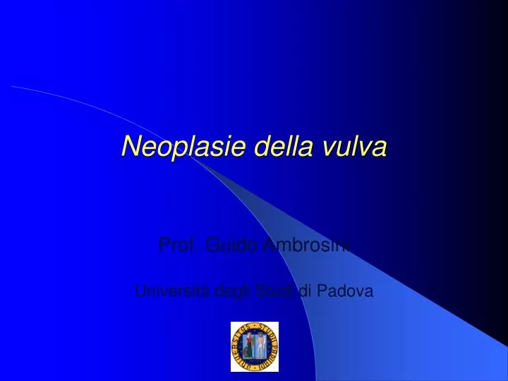 neoplasie della vulva