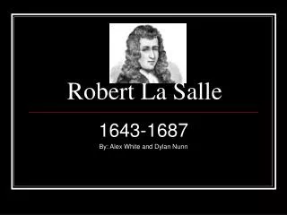 Robert La Salle