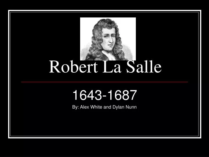 robert la salle