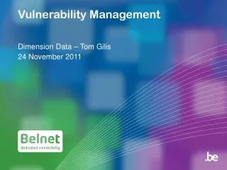 Vulnerability Management