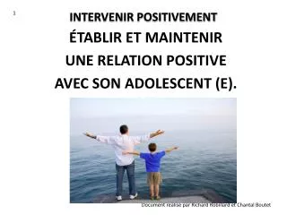 intervenir positivement