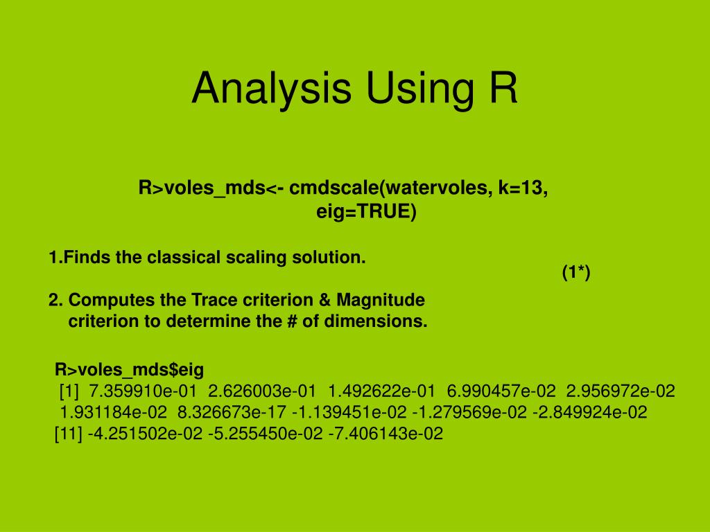 Analysis Using R Photo PPT - Analysis Using R PowerPoint Presentation, free download - ID:2999683