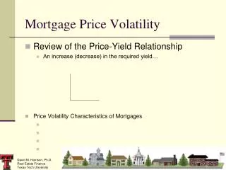 Mortgage Price Volatility