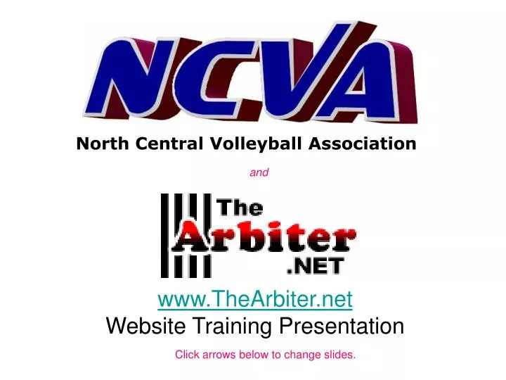 www thearbiter net website training presentation