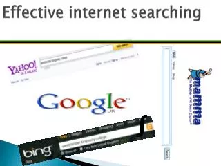 Effective internet searching