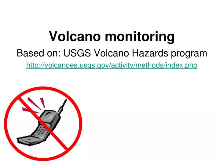 volcano monitoring