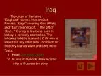 Iraq - slide 1