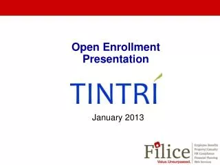 Open Enrollment Presentation