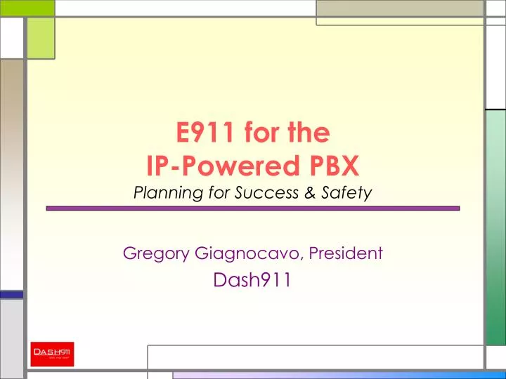 e911 for the ip powered pbx planning for success safety