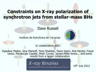 Constraints on X-ray polarization of synchrotron jets from stellar-mass BHs