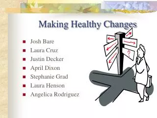 making healthy changes
