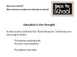 Education is Our Strength - slide 1