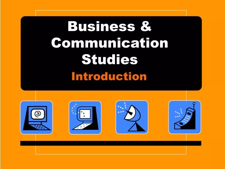 business communication studies