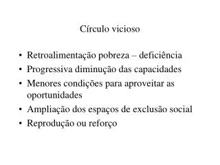 c rculo vicioso