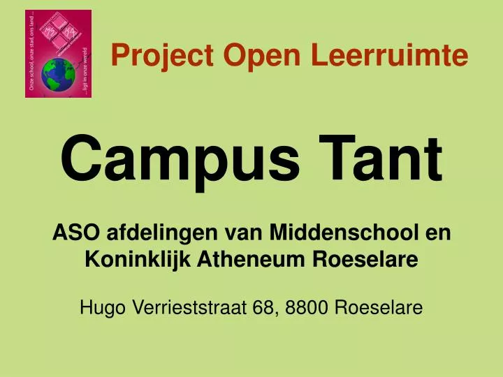 project open leerruimte