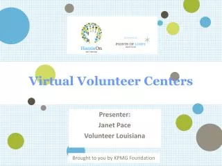 Virtual Volunteer Centers