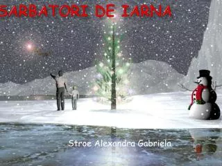 sarbatori de iarna