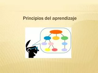 principios del aprendizaje