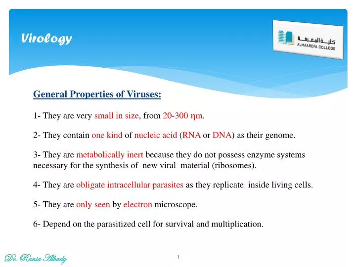 virology