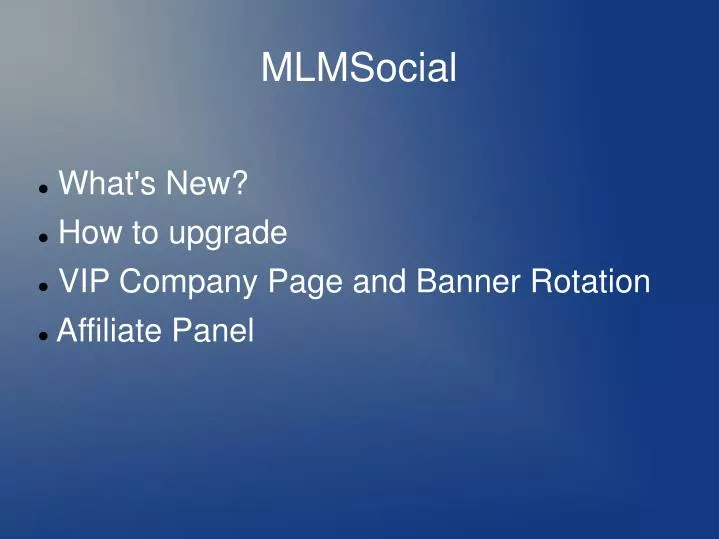 mlmsocial