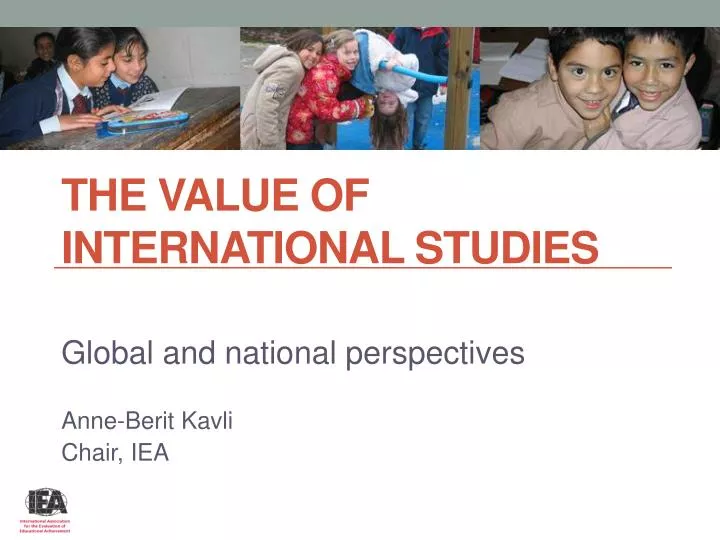 the value of international studies